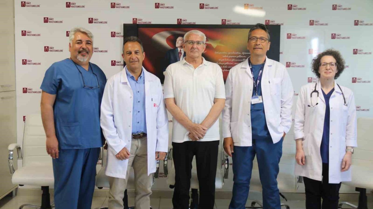 Ümit Hastanesi’nde yapılan ameliyatta yapay mesane ile sağlığına kavuştu