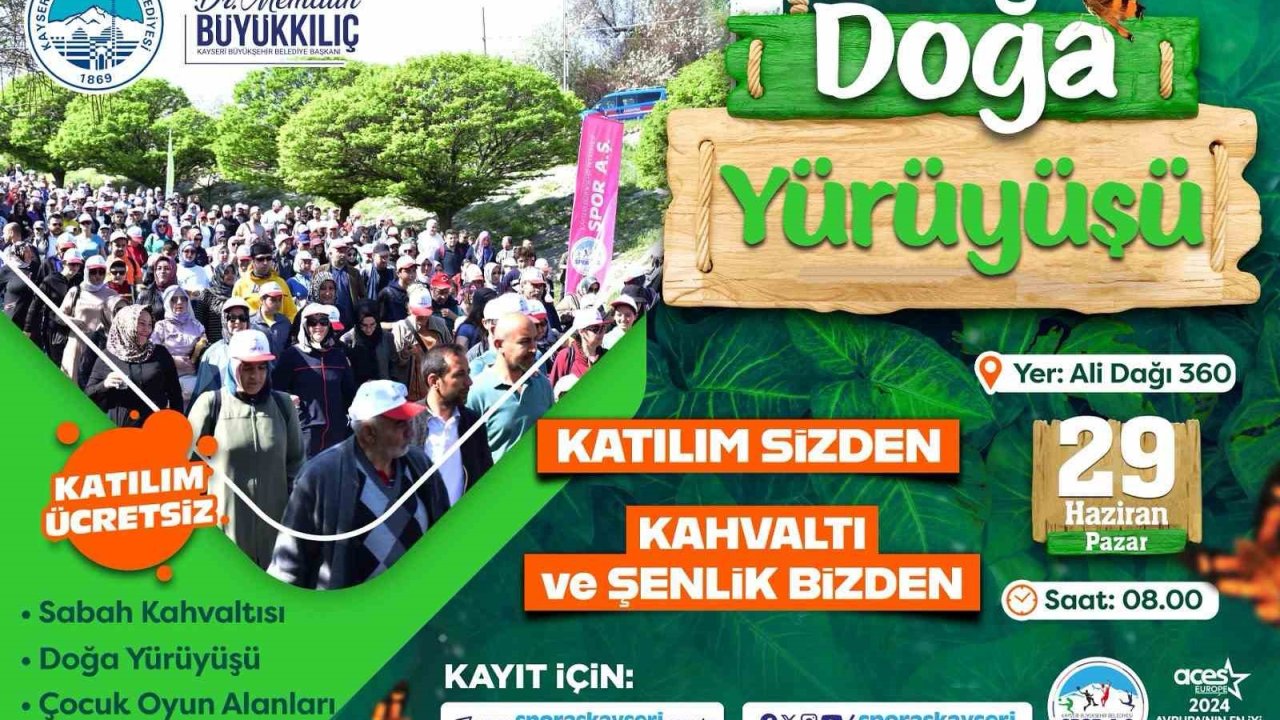 Doğa yürüyüşüne davet