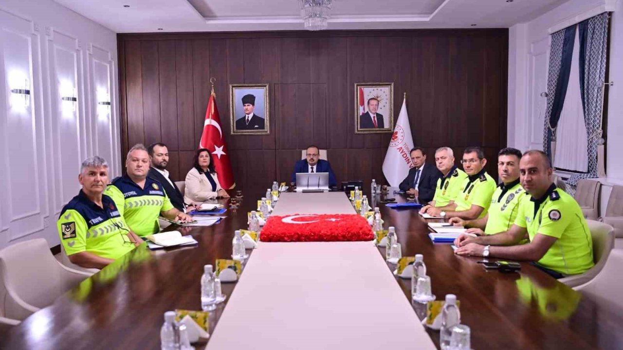 Aydın’da trafik güvenliği masaya yatırıldı