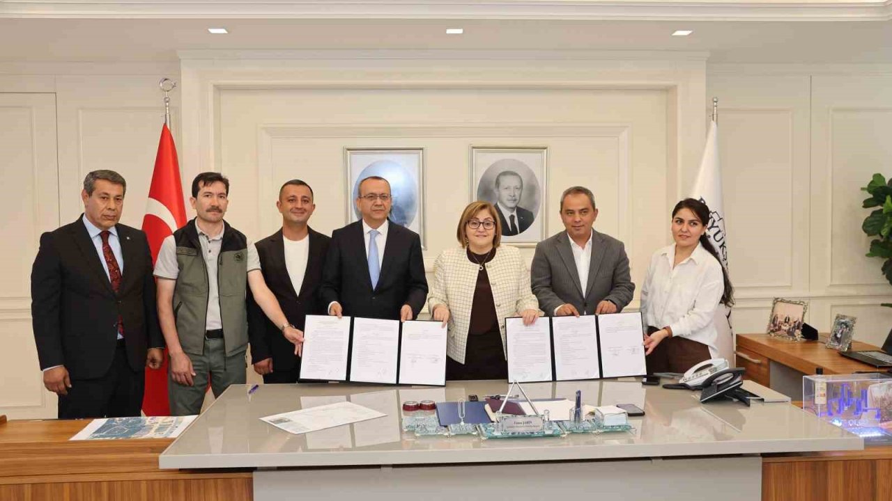 Gaziantep büyükşehir’den yeni yeşil alan çalışması