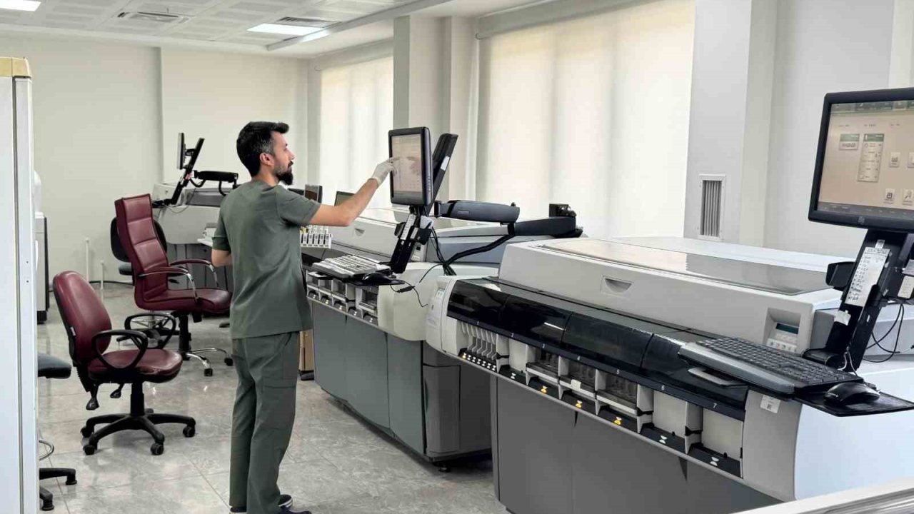 Gazi Yaşargil Eğitim ve Araştırma Hastanesi merkez laboratuvarı yeni yerleşkesine taşındı