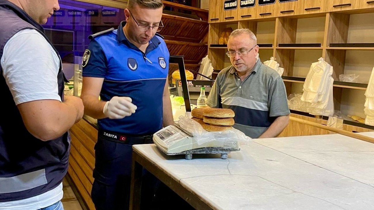 Çine’de ekmek fırınları denetlendi