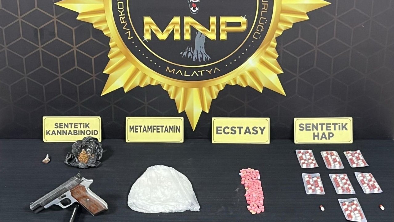 Malatya’da uyuşturucu operasyonu: 4 gözaltı