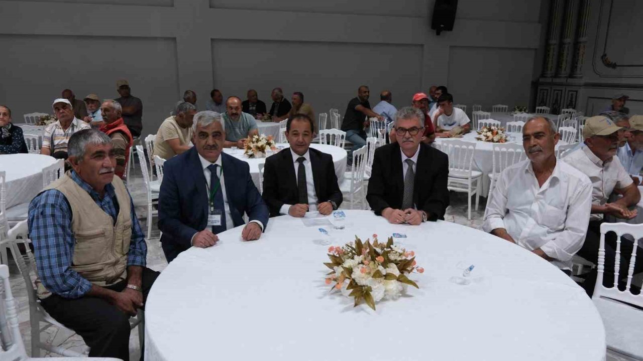 Erzincanlı pancar üreticileri kongrede buluştu