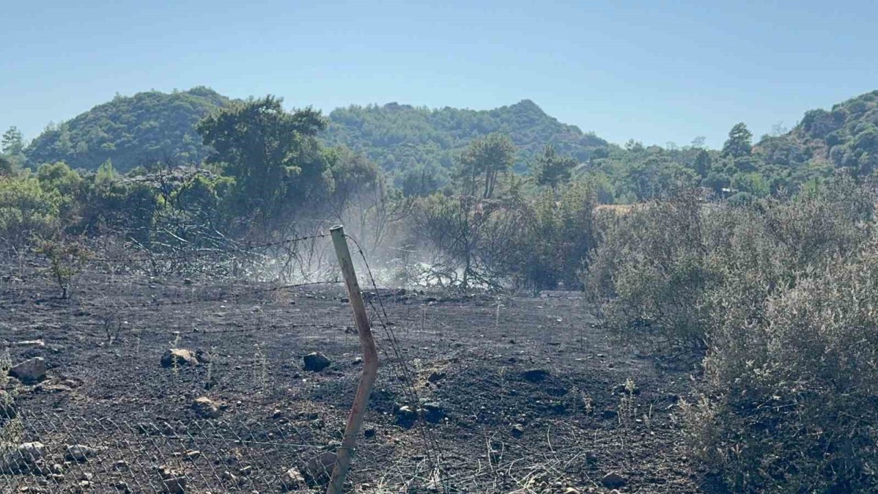 Marmaris’teki yangının işaret fişeğinden çıktığı iddiası