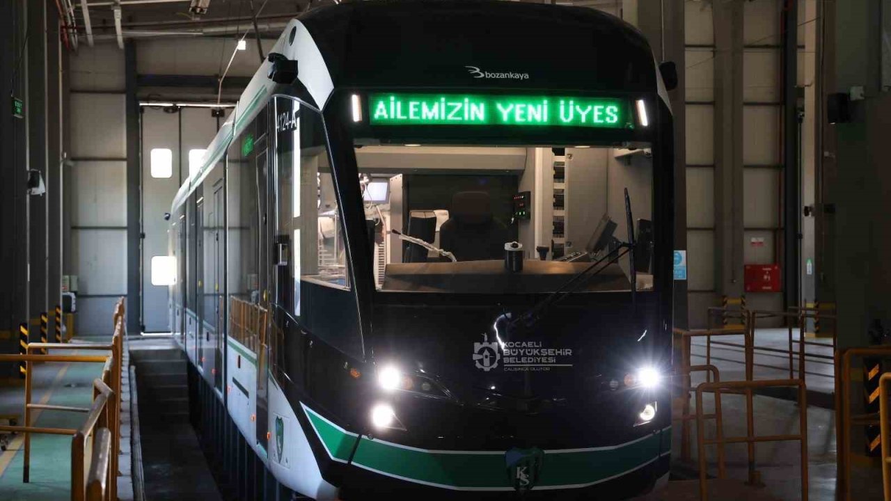 Kocaeli’de tramvay filosu genişliyor