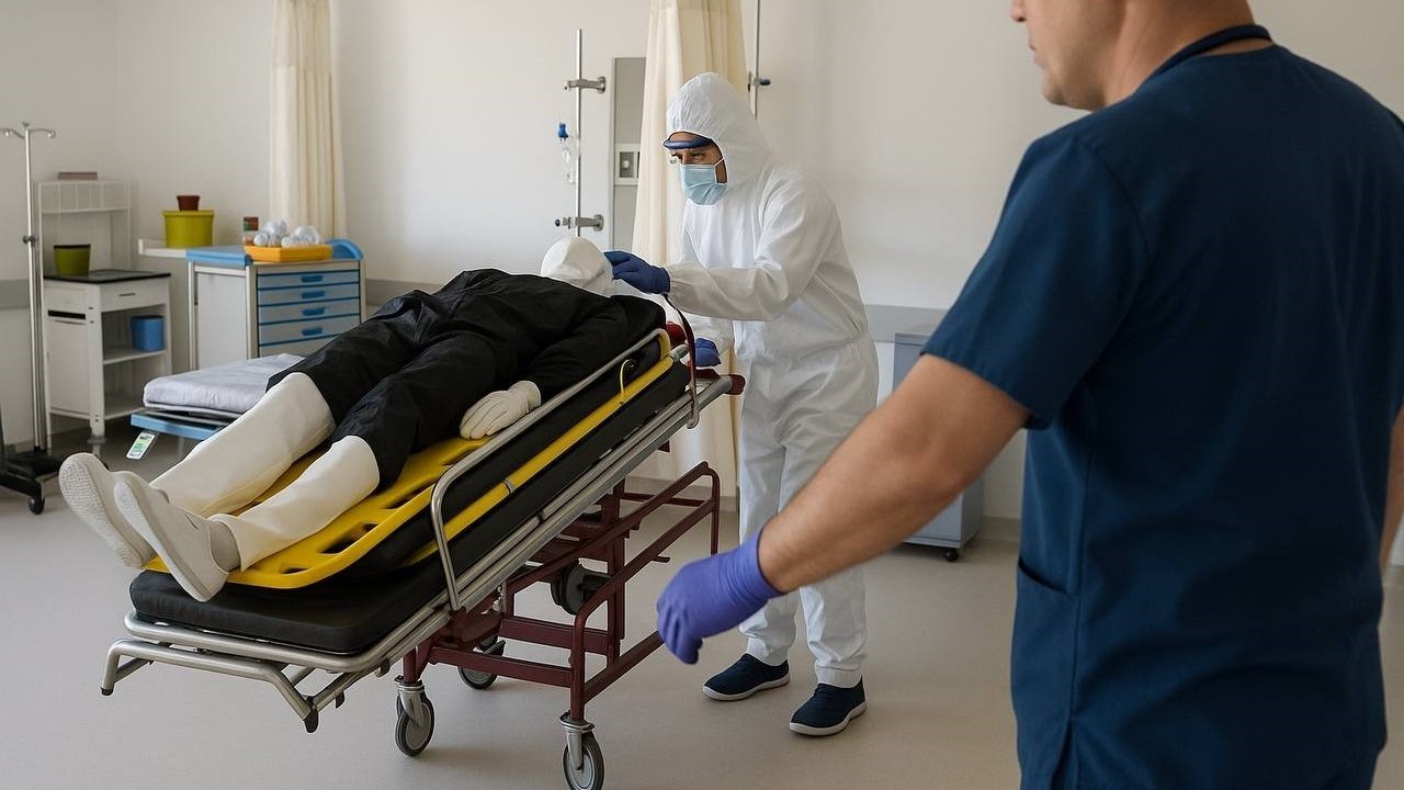 Bozüyük Devlet Hastanesinde ’Turuncu Kod’ tatbikatı yapıldı