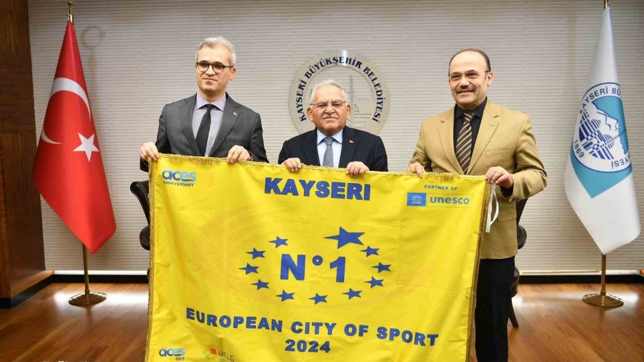Başkan Büyükkılıç’ın yeni hedefi: Avrupa Spor Başkenti Kayseri
