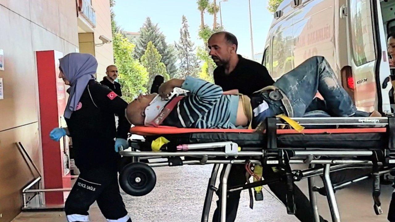 İnşaatın 2. katından düşen işçi ağır yaralandı, çocuklarını sayıkladı