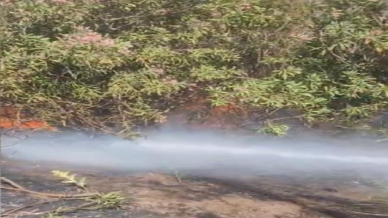 Osmaniye’de çalılık alanda çıkan yangın söndürüldü