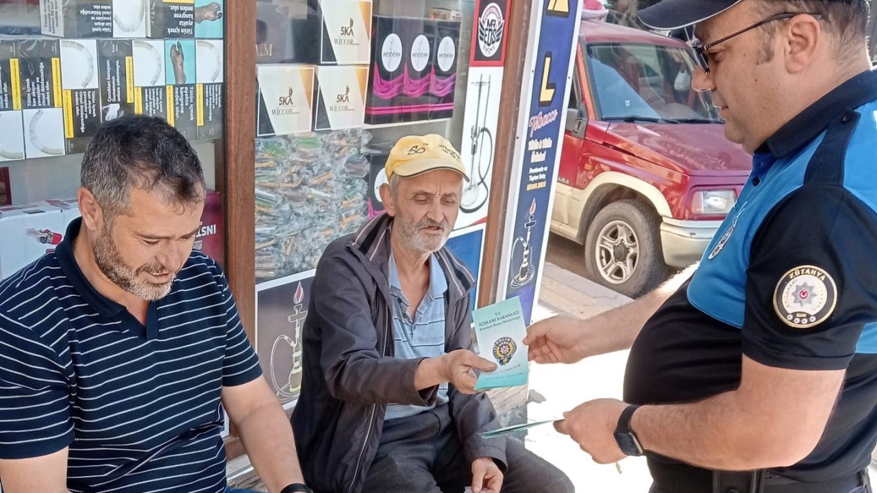 Kütahya’da vatandaşlar dolandırıcılık olaylarına karşı bilinçlendirildi