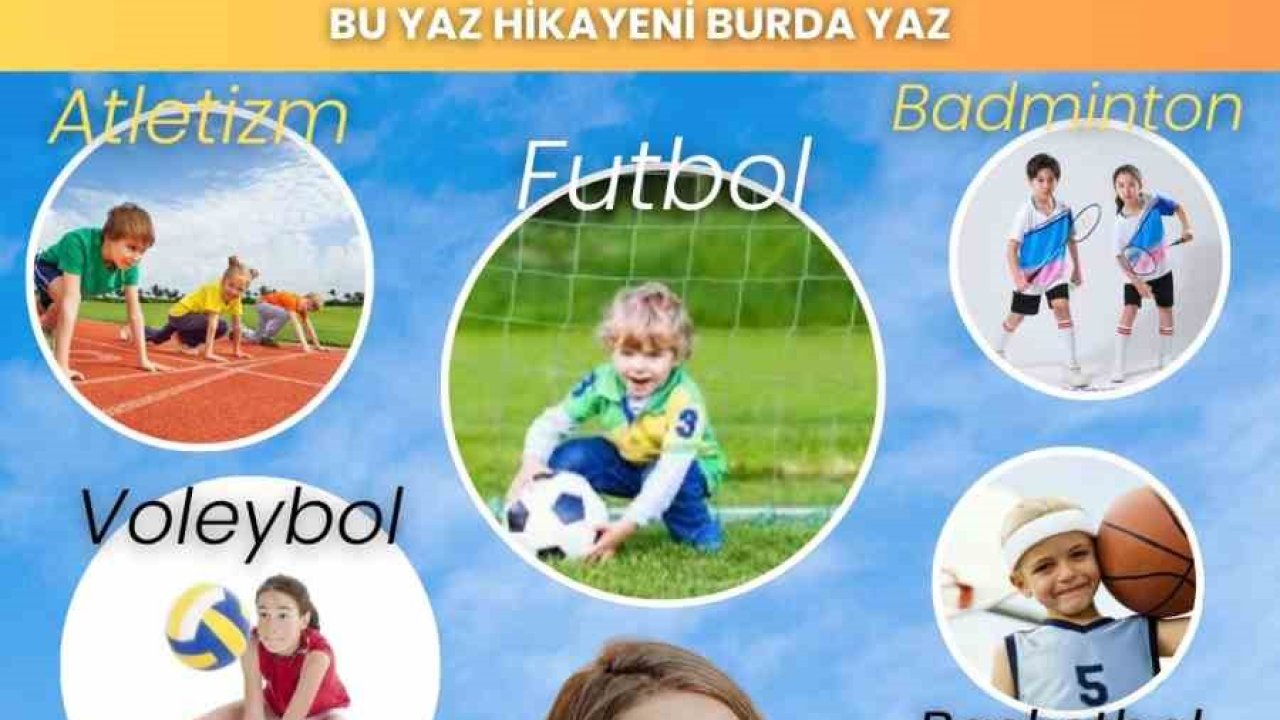 Beylikova’da yaz spor okullarıyla çocuklar sporla buluşuyor