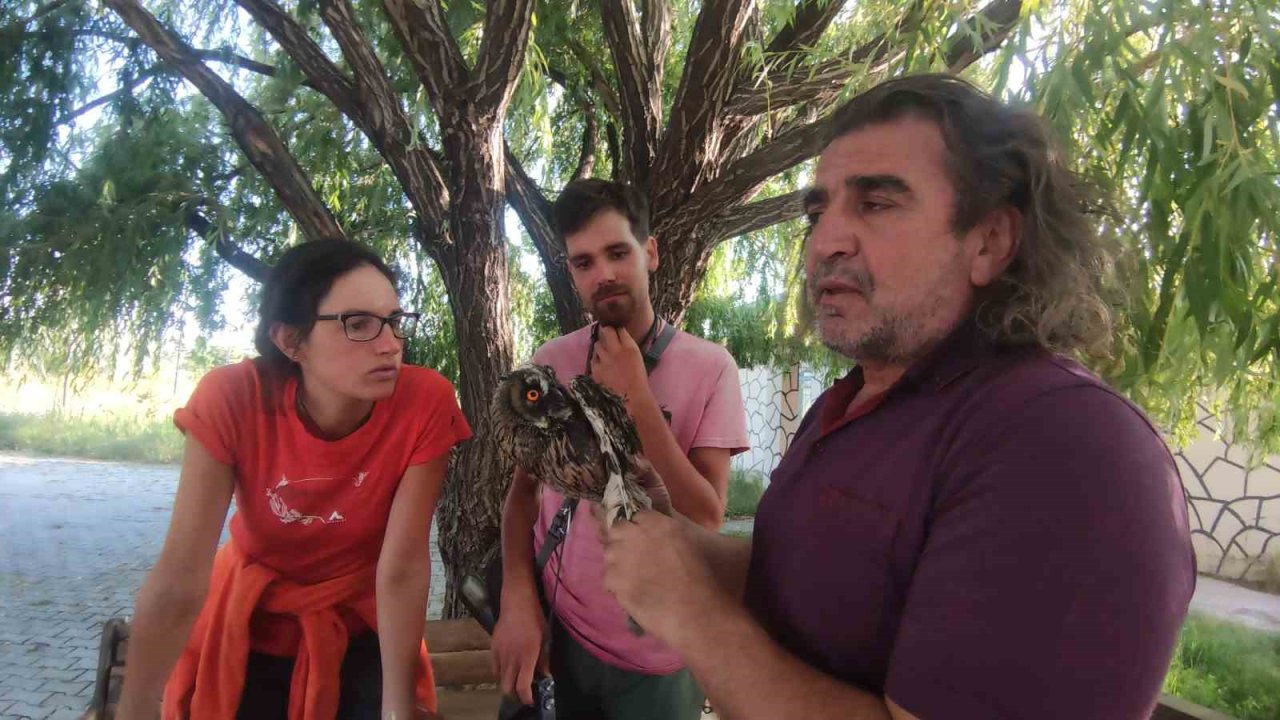 İtalya’dan Van’a geldiler, doğaya kuş saldılar