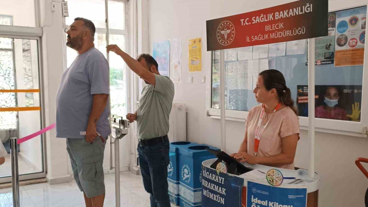 Bilecik’te de obezite ile savaş başladı