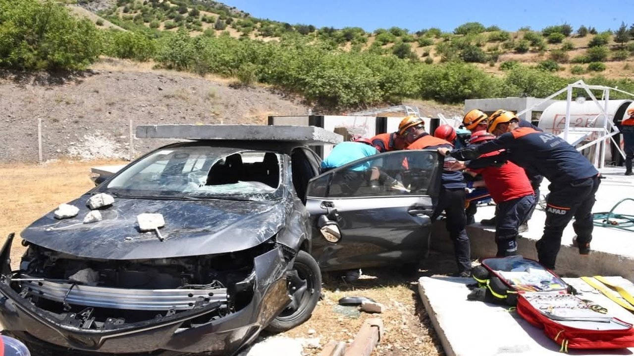 Amasya’da deprem tatbikatı yapıldı
