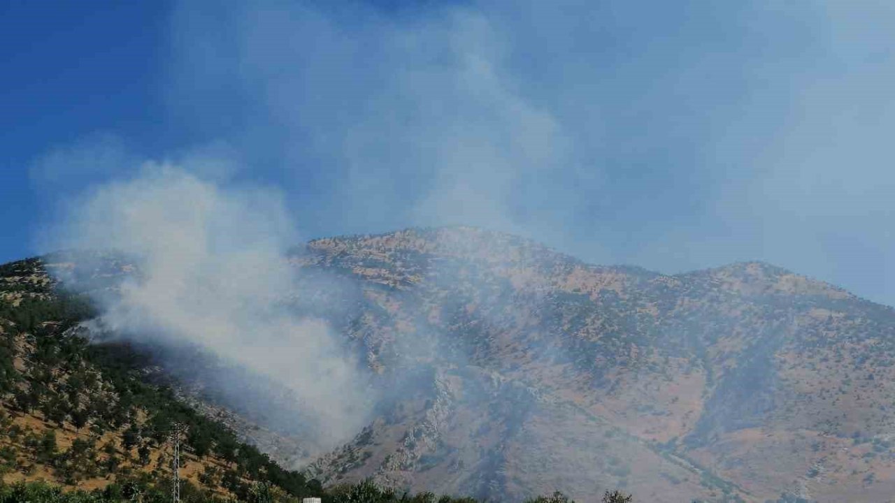 Kahramanmaraş’ta orman yangını