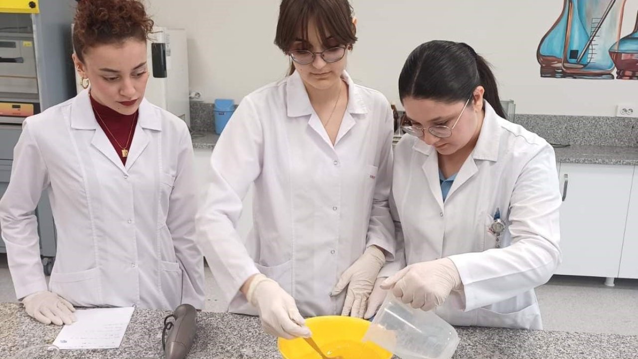 EÜ’de atık yağlar sabuna dönüşüyor