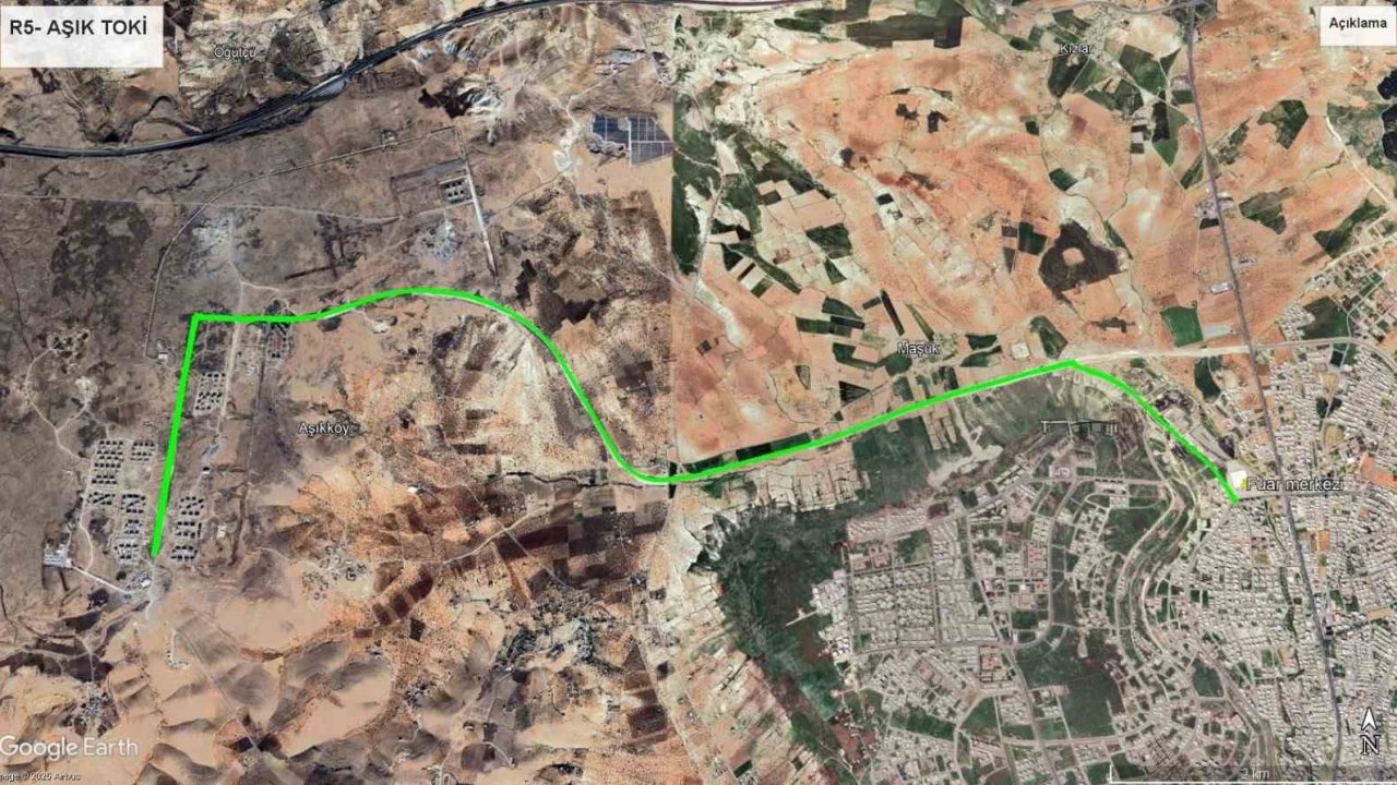 Şanlıurfa Büyükşehir Belediyesi’nden ulaşıma yeni hat