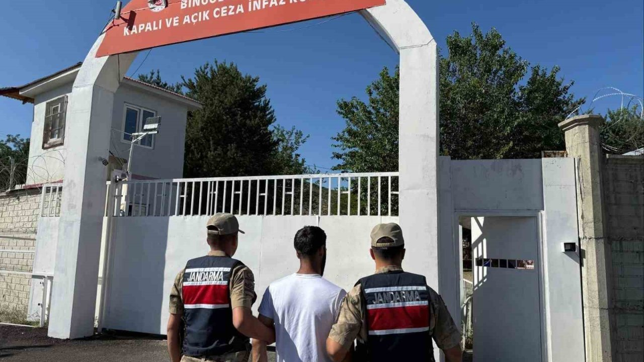 Bingöl’de kesinleşmiş hapis cezası bulunan şahıs yakalandı