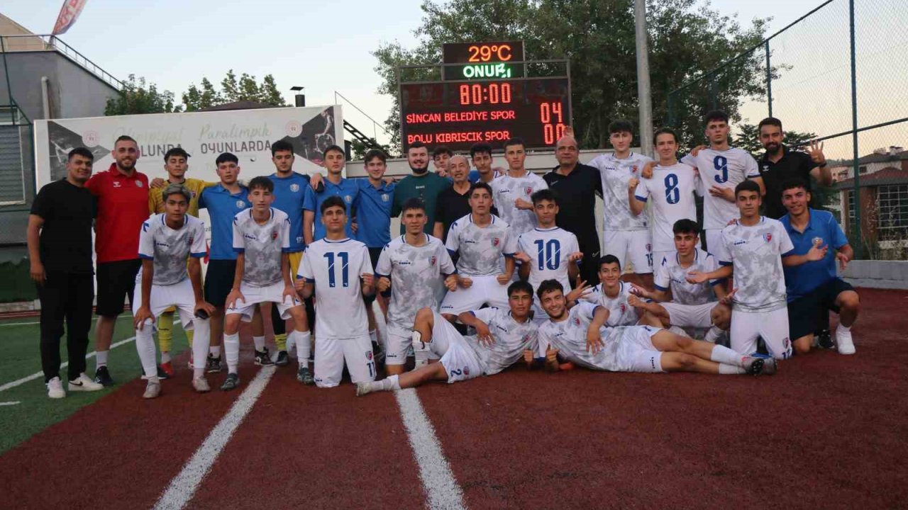 Karabük’te U17 Türkiye Futbol Şampiyonası sona erdi