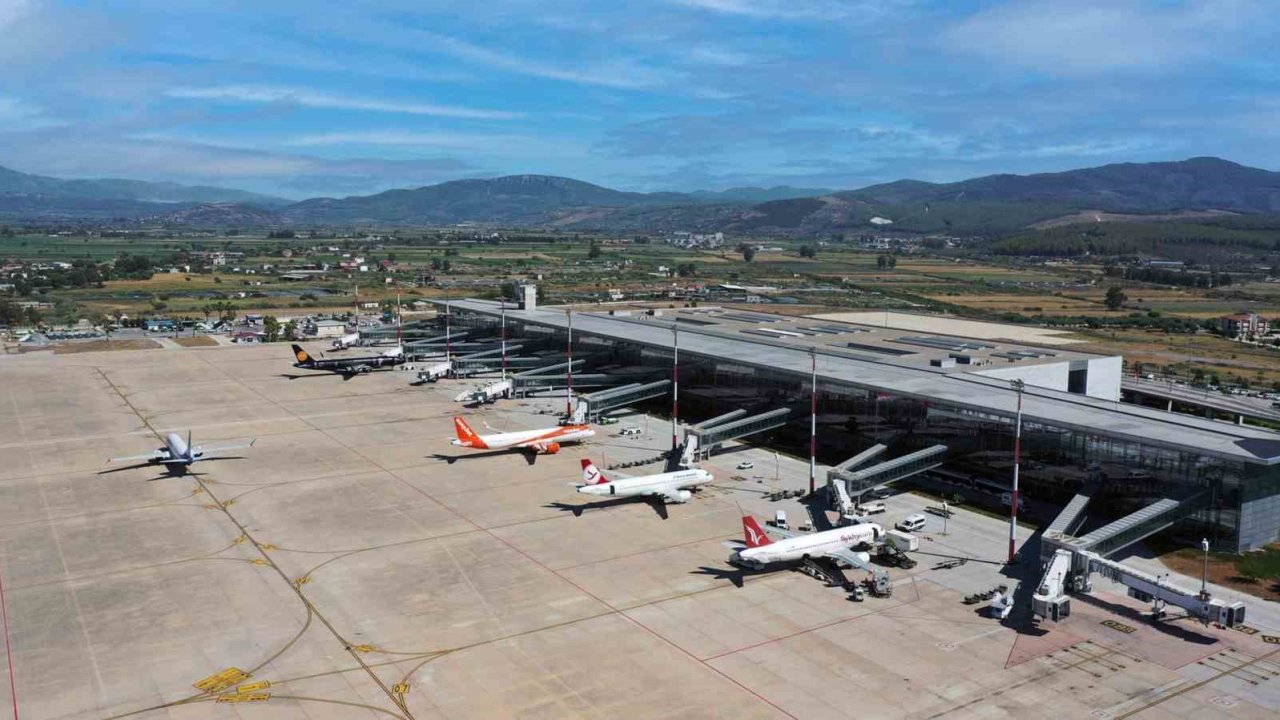 Milas-Bodrum Havalimanında 5 ayda 918 bin yolcuya hizmet verdi