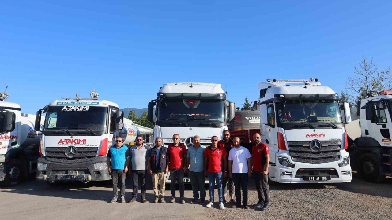 Kocaeli Büyükşehir, Sakarya’nın yardımına koştu