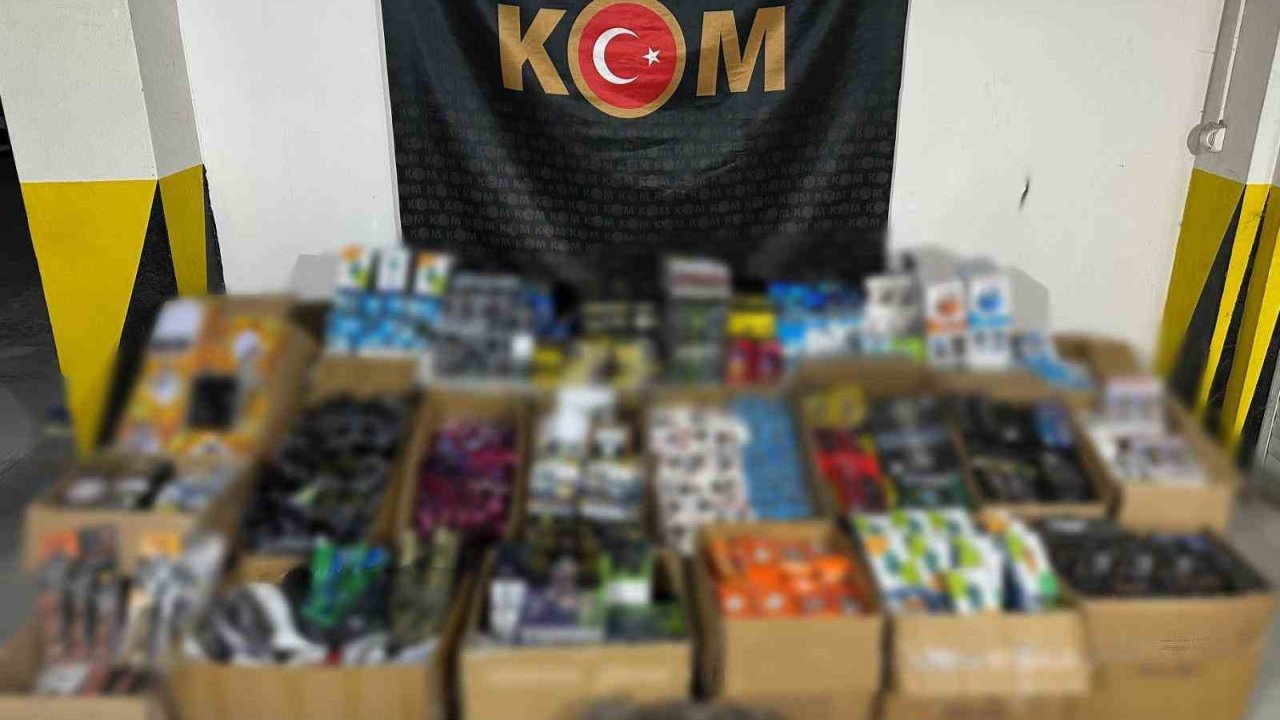 Eskişehir’de 6 bin 171 adet gümrük kaçağı malzeme ele geçirildi, 1 kişi tutuklandı