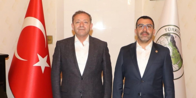 AK Parti Kars Milletvekili Adem Çalkın'dan Vali Ziya Polat’a Ziyaret