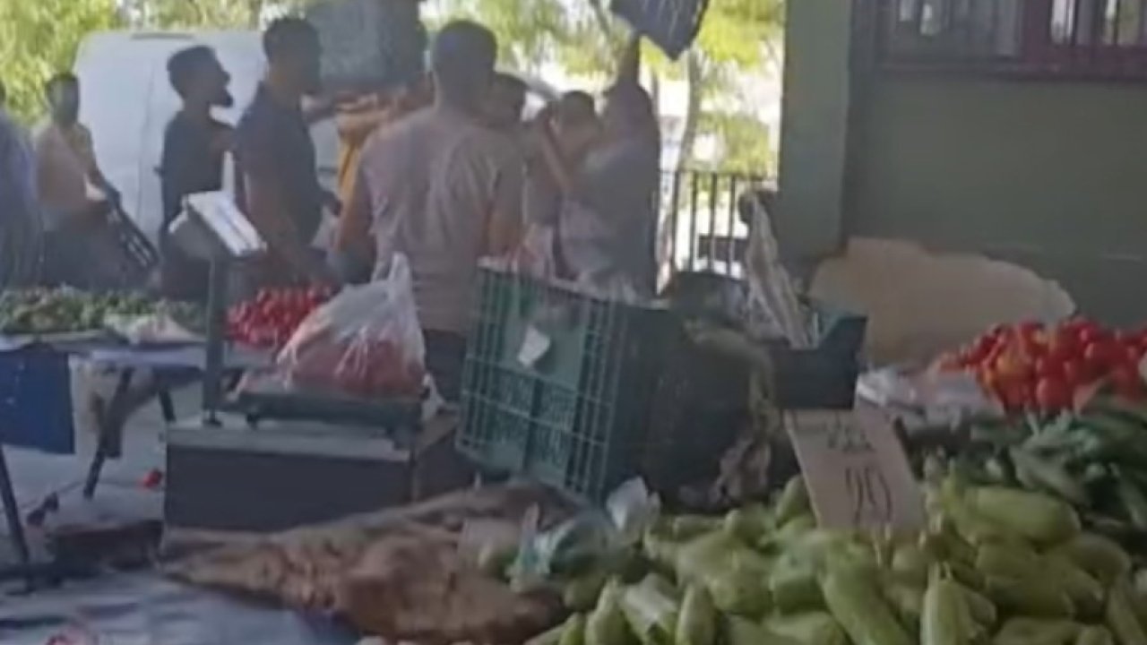 Gaziantep’te pazarcılar arasında kavga: 4 yaralı