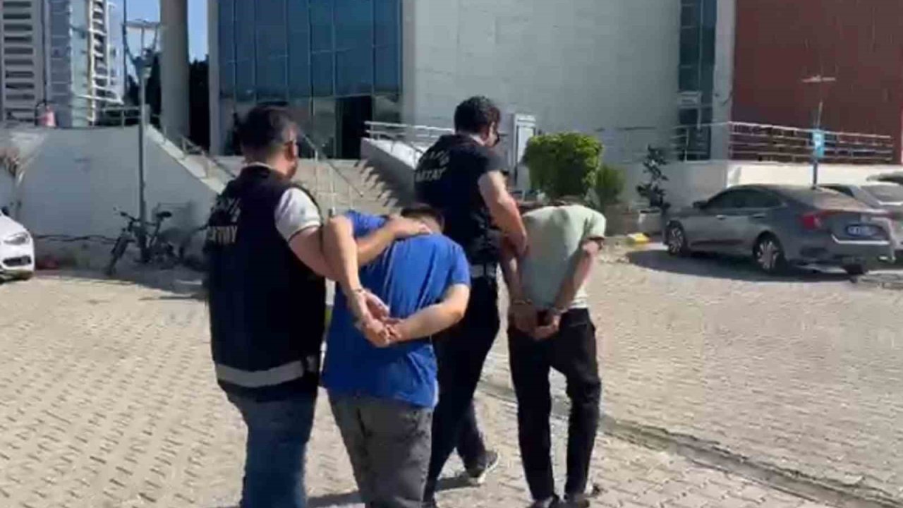 Hatay’da hırsızlık şüphelisi 3 şahıs tutuklandı