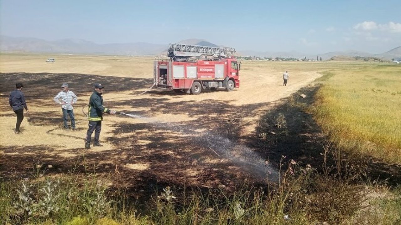 Van’da hafta sonu 18 yangına müdahale edildi