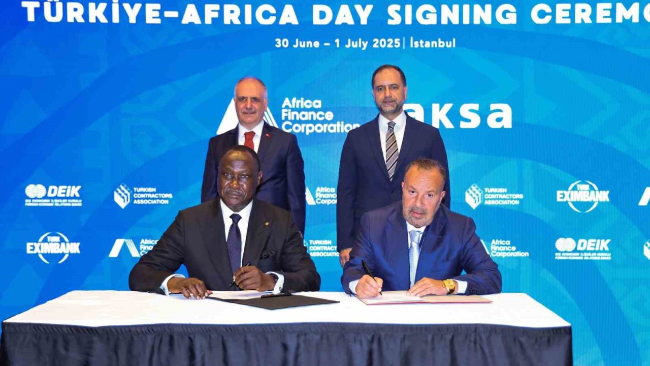 Afrika’ya 150 milyon dolarlık yatırım için imzalar atıldı