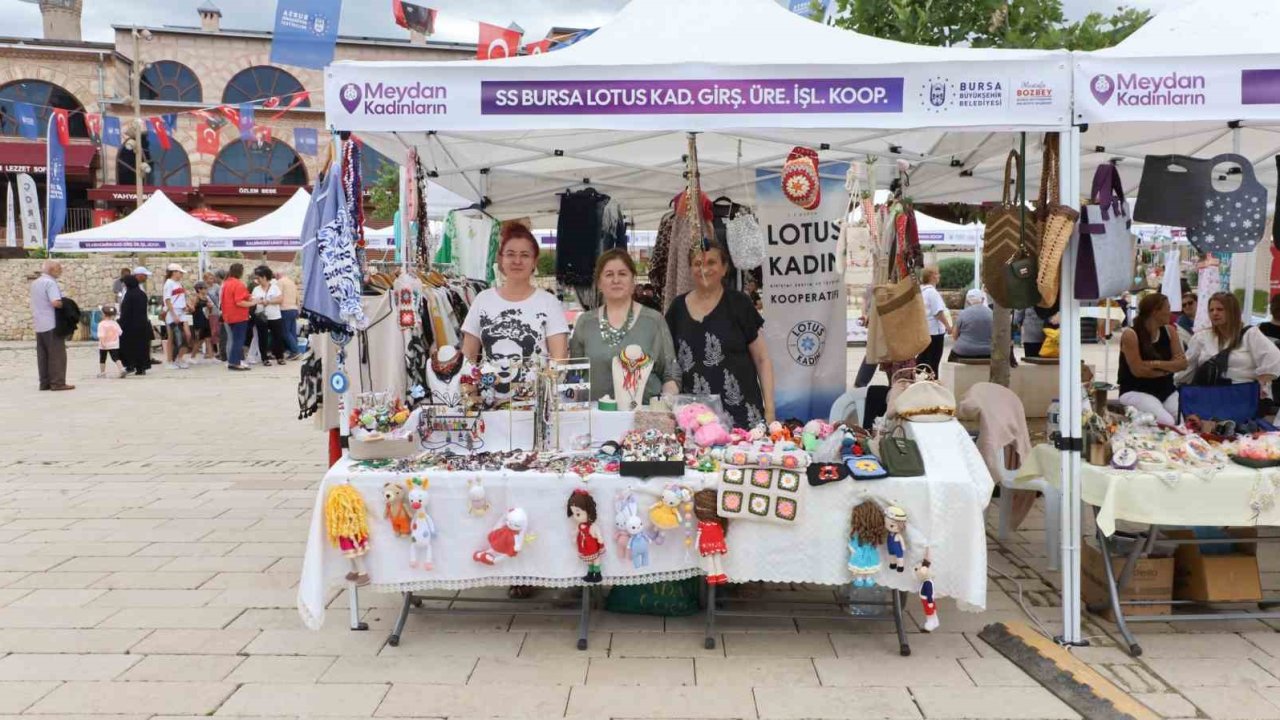 Bursa’da ‘Meydan Kadınların’