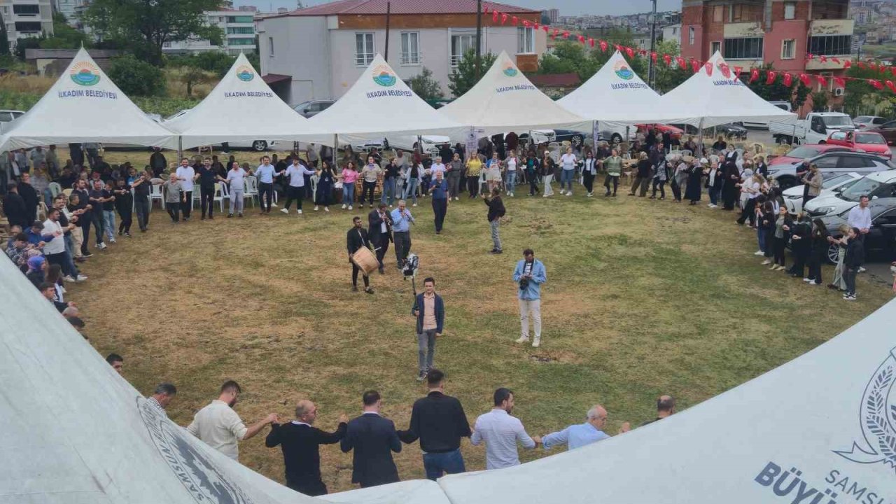 Samsun Balkan Türkleri "21. Etli Kazan Pilavı" etkinliğinde buluştu