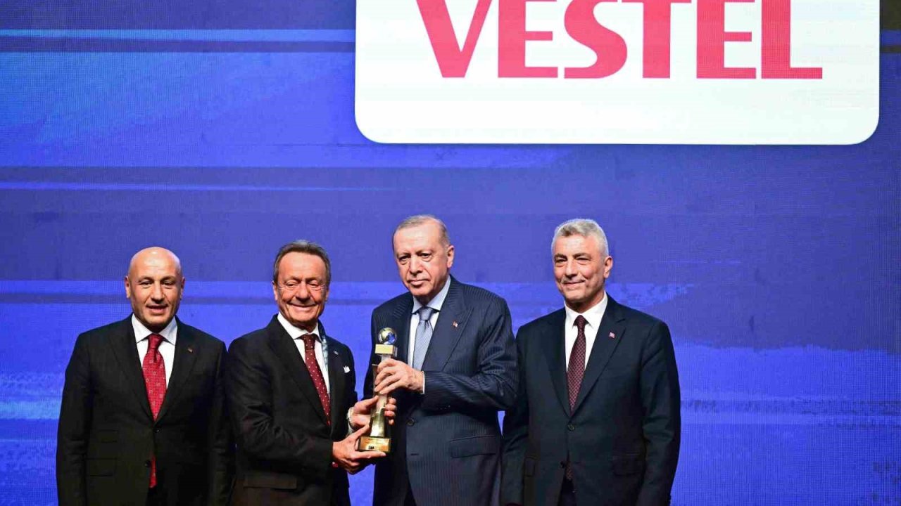 Vestel’e ihracat şampiyonluğu ödülü