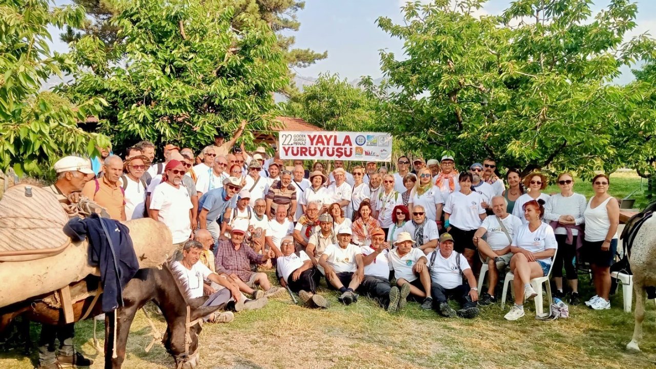 Fethiye’de Yayla Yürüyüşü tamamlandı