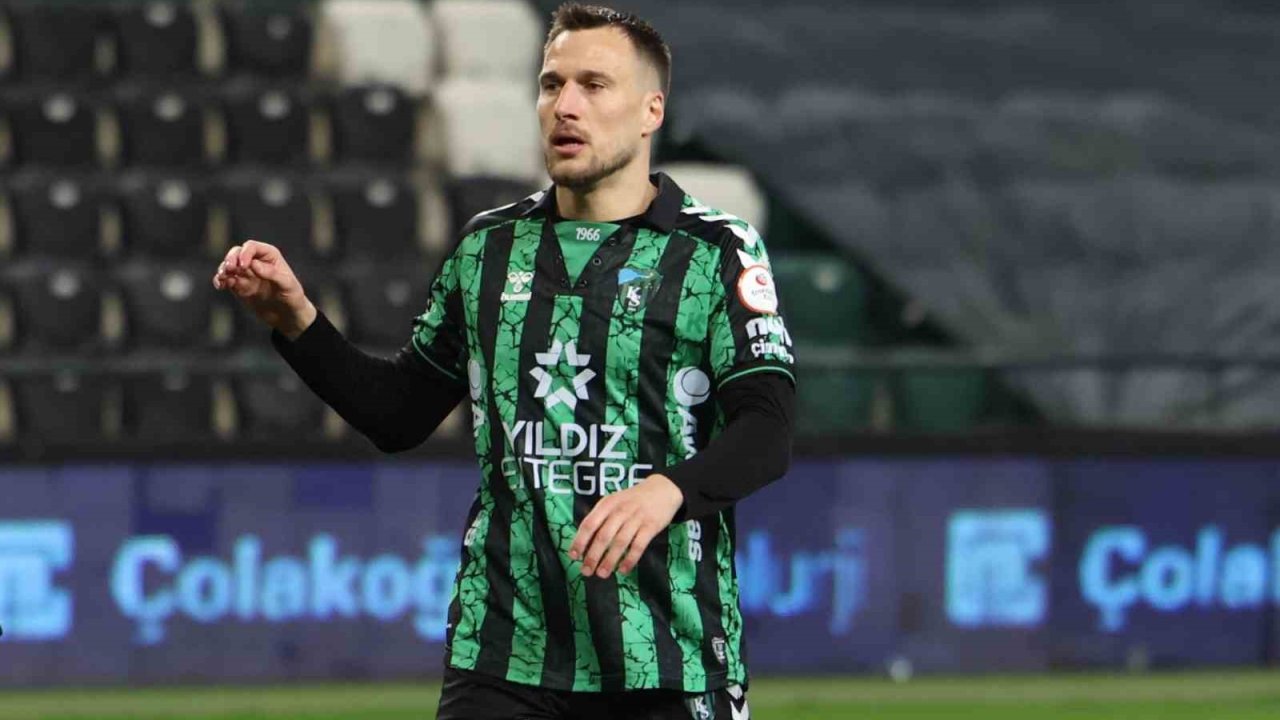 Josip Vukovic’ten Kocaelispor camiasına duygusal veda