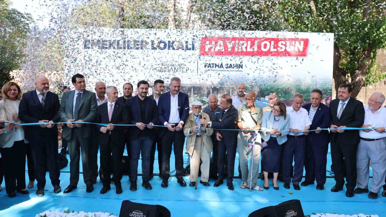 Gaziantep Büyükşehir’den emeklilere özel yeni bir sosyal yaşam alanı