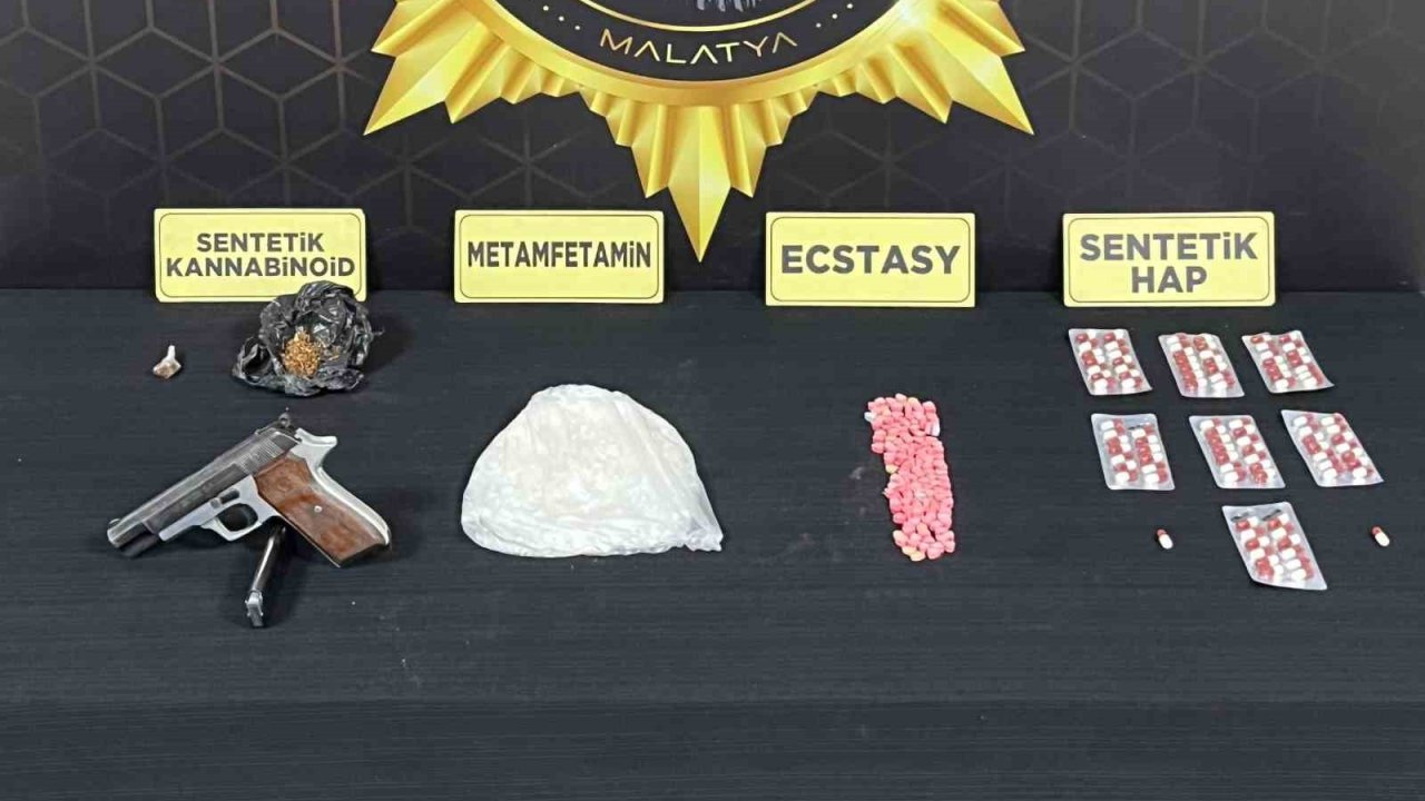Malatya’da uyuşturucu operasyonu: 8 tutuklama