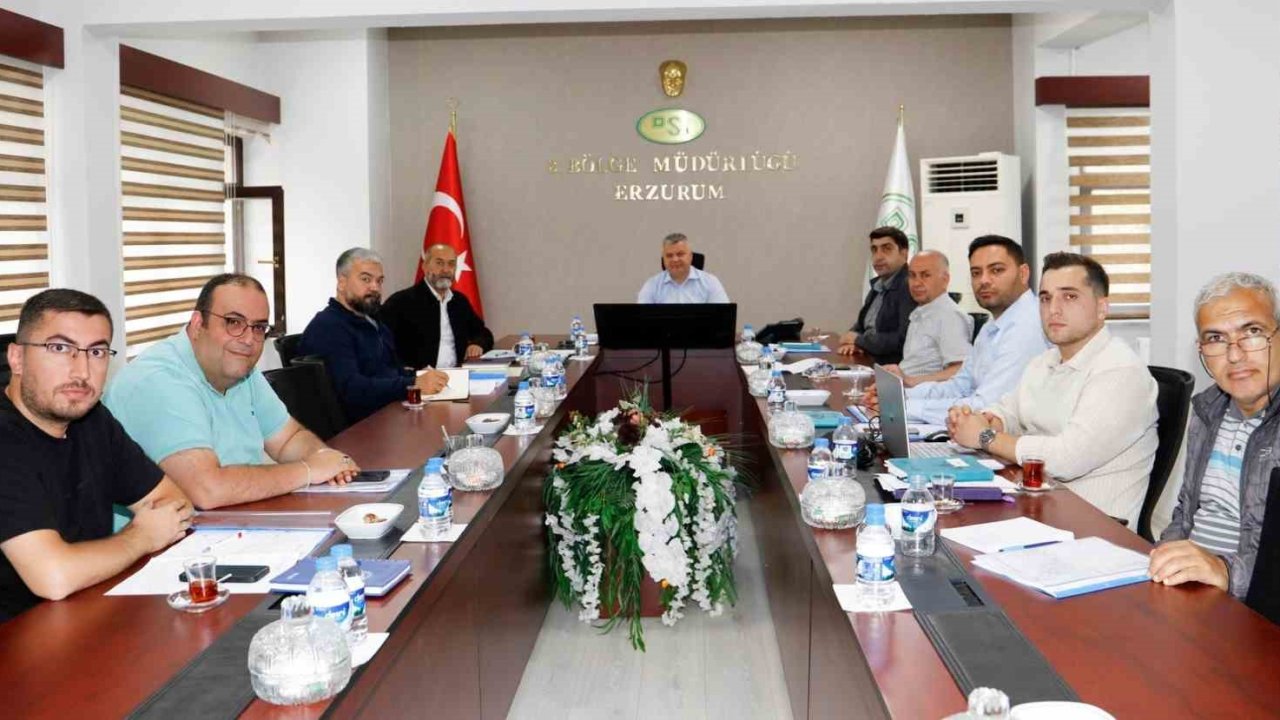 Erzincan 1. Kısım AT ve TİGH Projesi Değerlendirme Toplantısı gerçekleştirildi