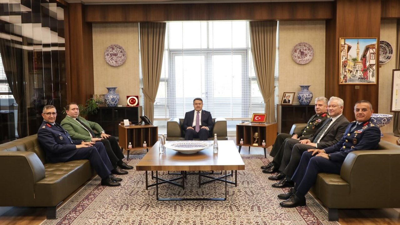 Milli Savunma Bakanlığı Heyetinden Vali Musa Işın’a ziyaret