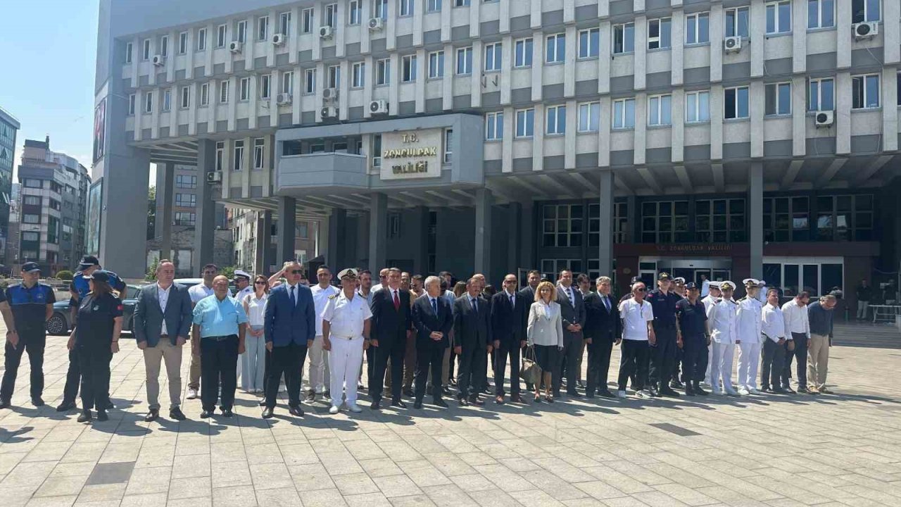 Zonguldak’ta 1 Temmuz Denizcilik ve Kabotaj Bayramı 99. yıl dönümü kutlandı
