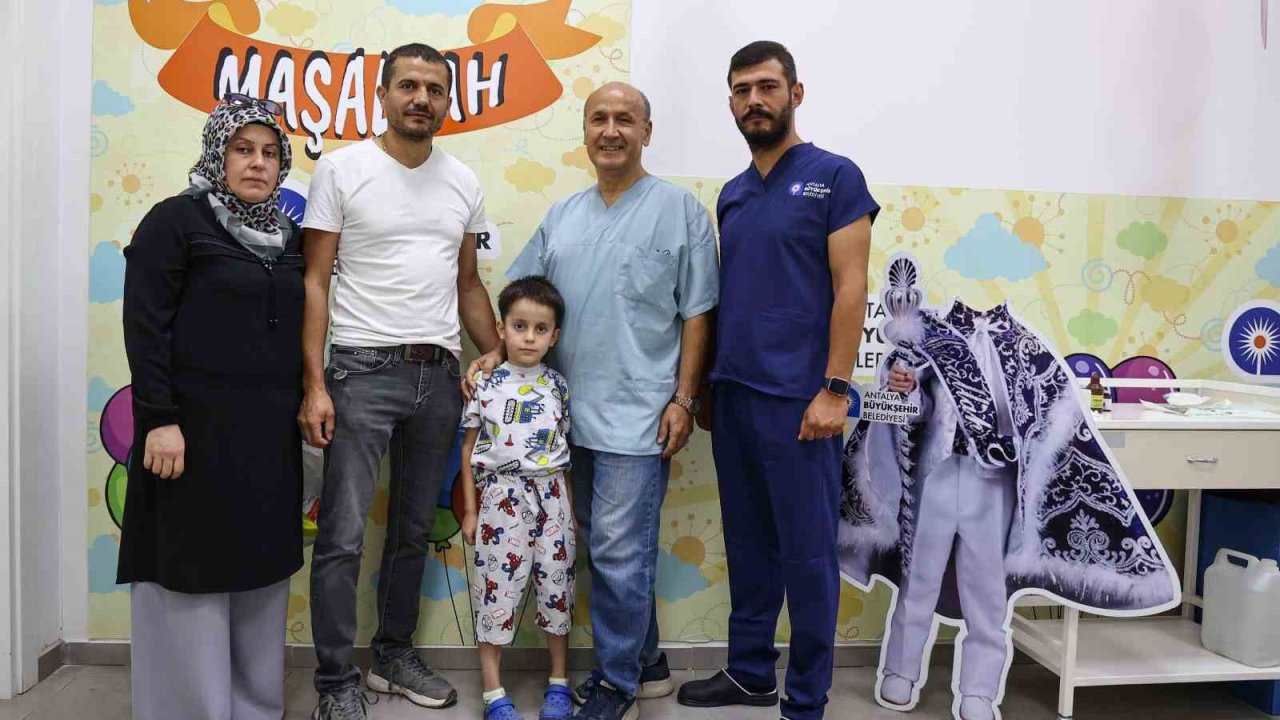 Büyükşehirden ücretsiz ve steril ortamda sünnet hizmeti