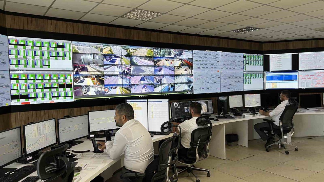 Kayseri Büyükşehir’den kesintisiz ulaşım için 7/24 takip ve kontrol