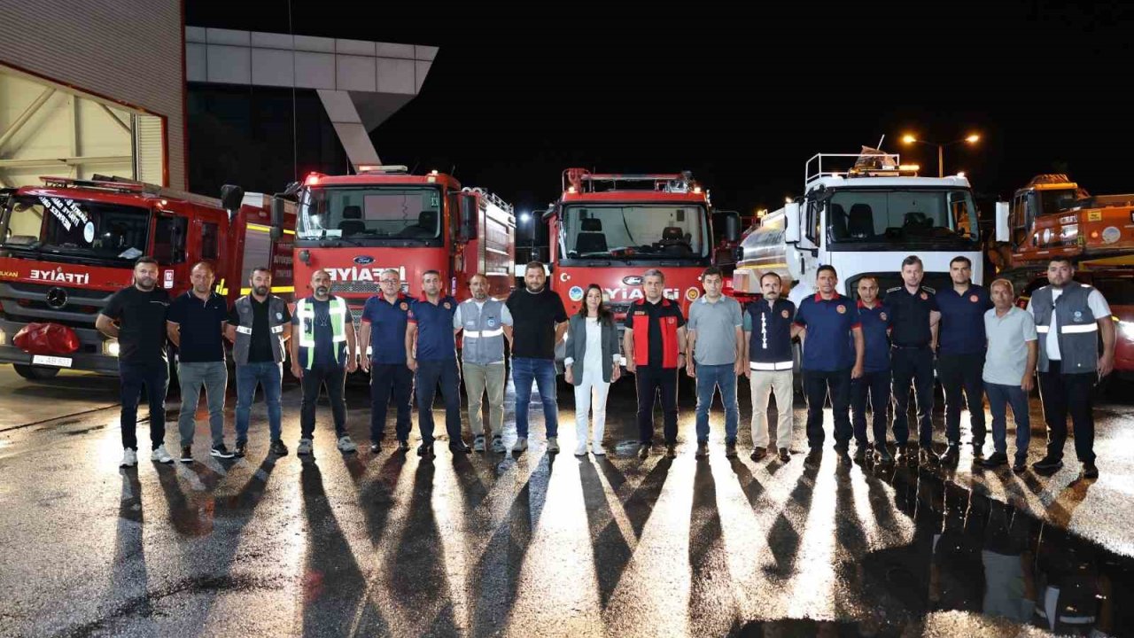 Manisa’daki orman yangınına Sakarya’dan destek