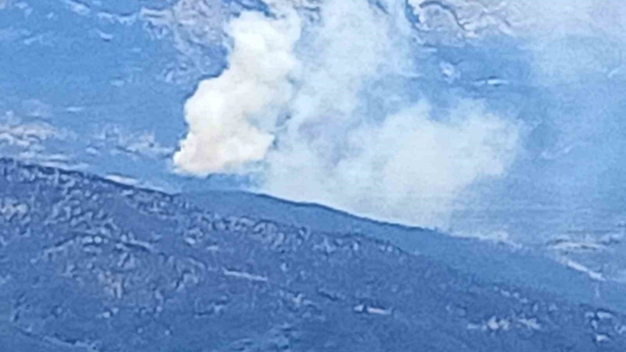 Isparta’da ormanlık alanda yangın