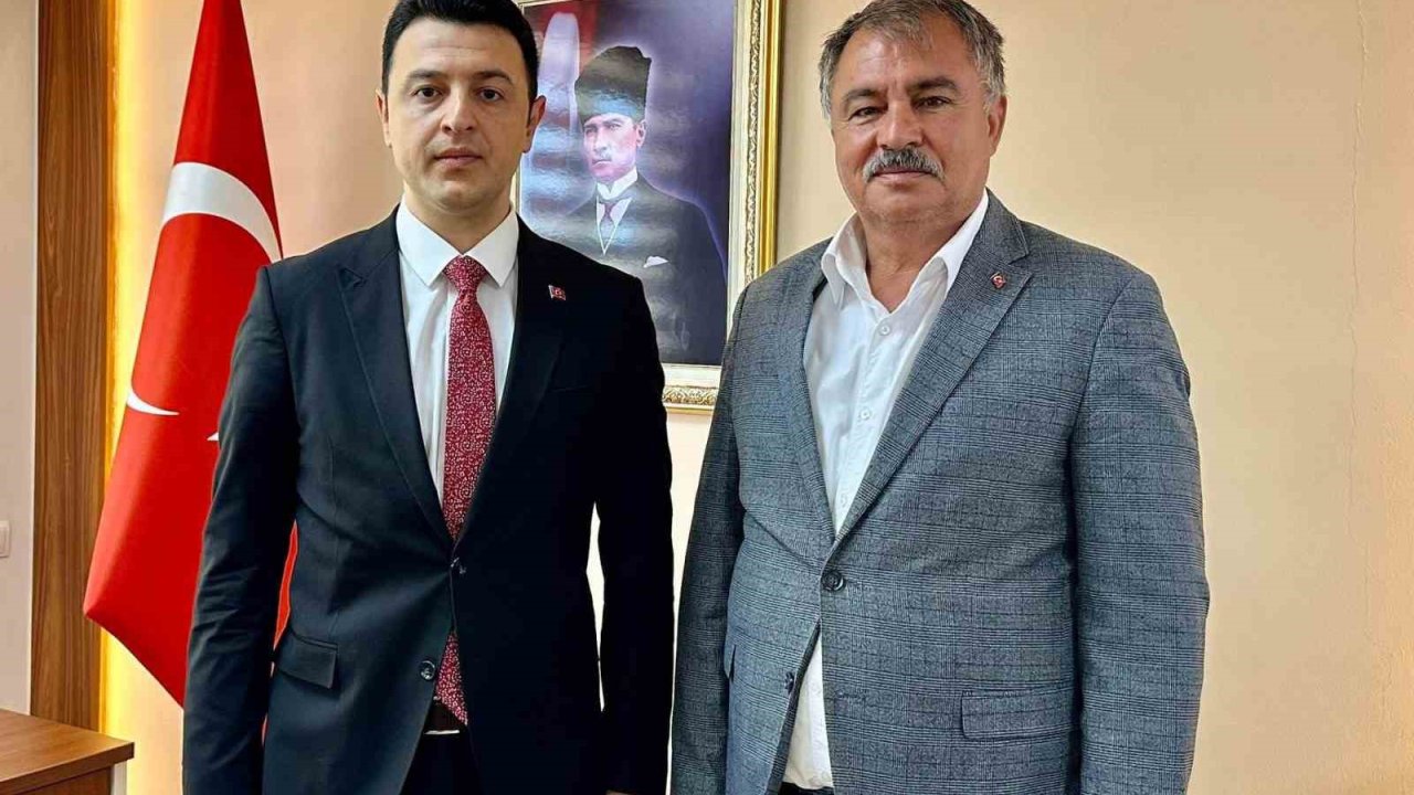 Başkan Pütün’den Kaymakam Cihangir’e hayırlı olsun ziyareti