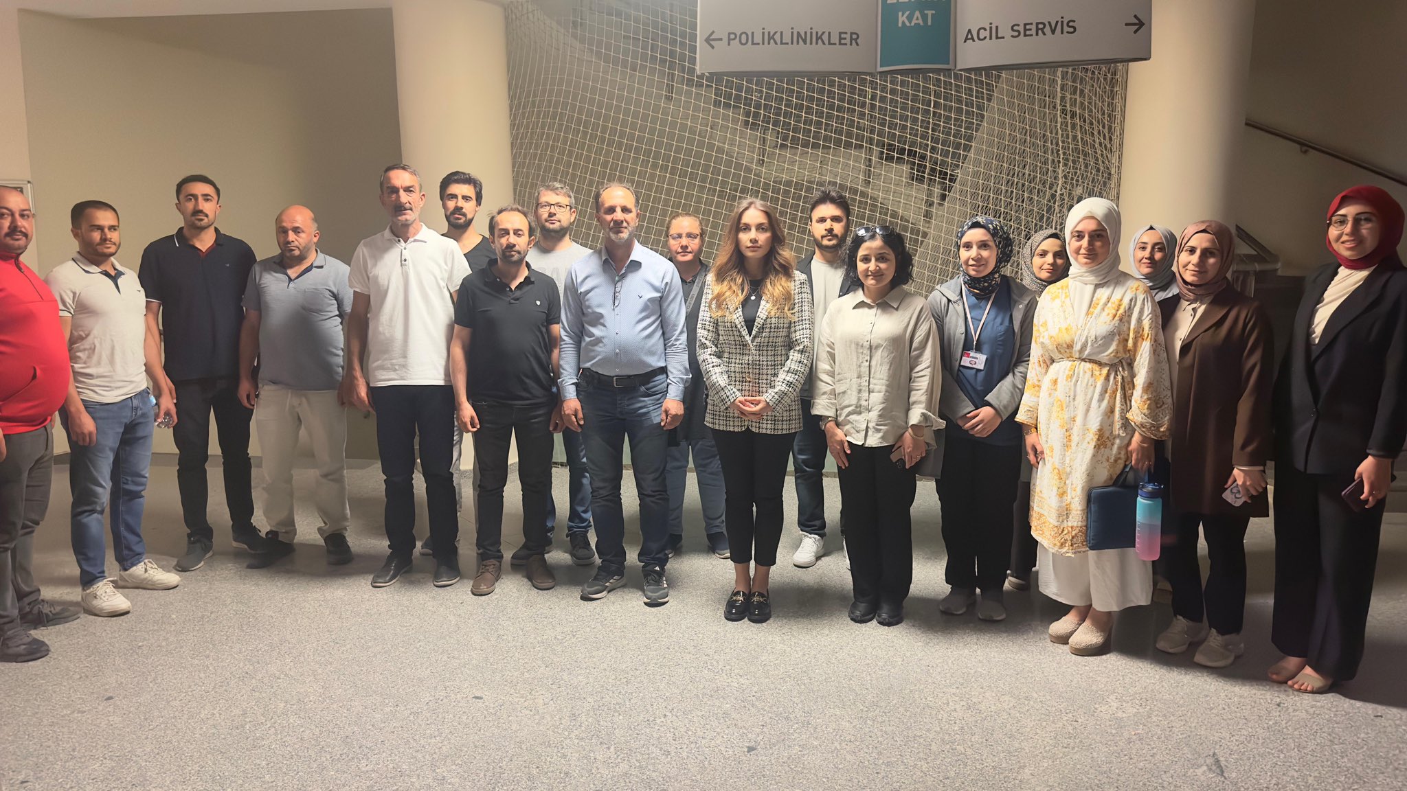 Kağızman Devlet Hastanesi’nde Gece Viziti Gerçekleştirildi