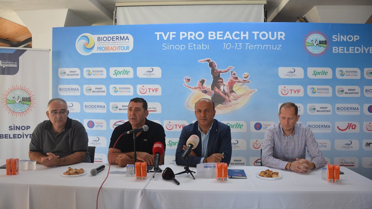 Sinop’ta 7. Uluslararası Pro Beach Voleybol Turnuvası yapılacak