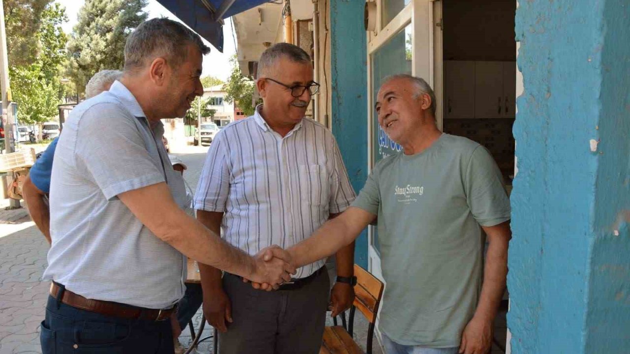 Başkan Künkcü, Germencik esnafıyla bir araya geldi